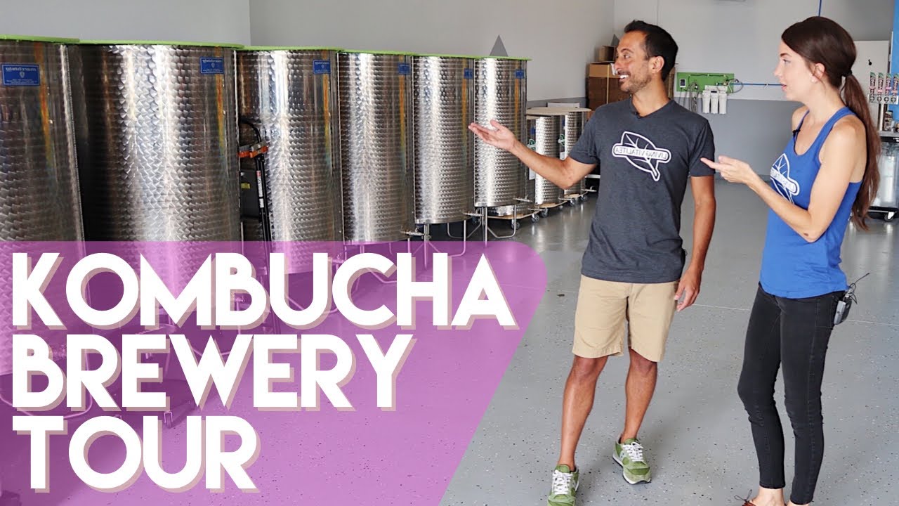 Load video: Living Vitalitea Brewery Tour in our early days!